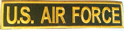 B2SEE Military Militär Aufnäher Bügelbild Aufbügler Iron on Patches Applikation Army US - Air Force - 13 x 2,5 cm B2SEE Military Militär Aufnäher Bügelbild Aufbügler Iron on Patches Applikation Army US - Air Force - 13 x 2,5 cm von B2SEE
