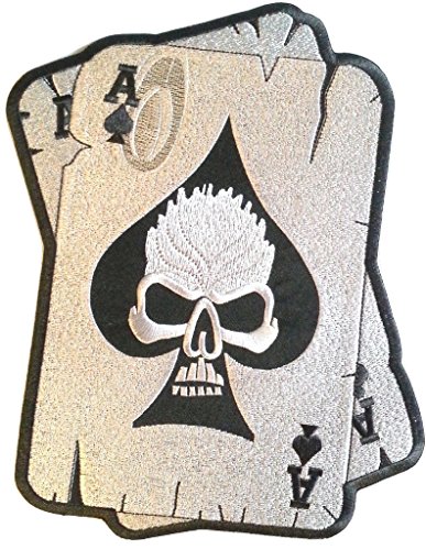 Biker Motorrad Aufnäher Patches Aufnäher groß für Jacken Jeans Kleidung Stoff Kleider Aufnäher Bügelbilder Sticker Bügel Patches Applikation Aufbügler zum aufbügeln „ Skull Ass 24 x 16,5 cm Biker Motorrad Aufnäher Patches Aufnäher groß für Jacken Jeans Kleidung Stoff Kleider Aufnäher Bügelbilder Sticker Bügel Patches Applikation Aufbügler zum aufbügeln „ Skull Ass 24 x 16,5 cm von B2SEE