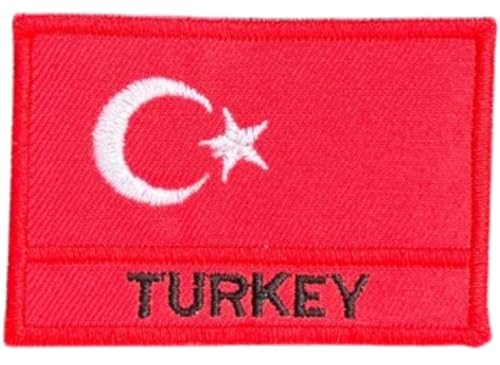 Bügel Aufnäher Flaggen Fahnen Bügelbilder Patch Bügel Applikation Bügel Aufnäher Patches zum aufbügeln" Flagge Türkei 7,5 x 5,2 cm " Bügel Aufnäher Flaggen Fahnen Bügelbilder Patch Bügel Applikation Bügel Aufnäher Patches zum aufbügeln" Flagge Türkei 7,5 x 5,2 cm " von B2SEE