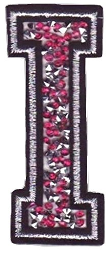 Bügel Iron on Buchstaben Aufnäher Patches für Jacken Cap Hosen Jeans Kleidung Stoff Kleider Bügelbilder Sticker Applikation Aufbügler zum aufbügeln Buchstaben CA 8-10 cm pink I Bügel Iron on Buchstaben Aufnäher Patches für Jacken Cap Hosen Jeans Kleidung Stoff Kleider Bügelbilder Sticker Applikation Aufbügler zum aufbügeln Buchstaben CA 8-10 cm pink I von B2SEE