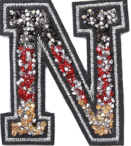 Bügel Iron on Buchstaben Aufnäher Patches groß für Jacken Cap Hosen Jeans Kleidung Stoff Kleider Bügelbilder Sticker Applikation Aufbügler zum aufbügeln CA 8-10 cm N Germany Bügel Iron on Buchstaben Aufnäher Patches groß für Jacken Cap Hosen Jeans Kleidung Stoff Kleider Bügelbilder Sticker Applikation Aufbügler zum aufbügeln CA 8-10 cm N Germany von B2SEE