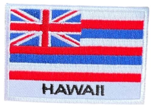 Fahnen Flagge Aufnäher Patches für Jacken Kleidung Jeans Applikationen Bügelbilder Flicken Stoff Patch Kleider Aufbügler Patches Aufnäher zum aufbügeln" Hawaii 7 x 5 cm" Fahnen Flagge Aufnäher Patches für Jacken Kleidung Jeans Applikationen Bügelbilder Flicken Stoff Patch Kleider Aufbügler Patches Aufnäher zum aufbügeln" Hawaii 7 x 5 cm" von B2SEE