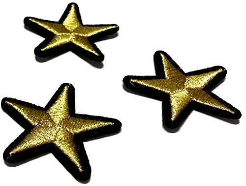 Glitzer Aufnäher Iron on Patches für Jacken Jeans Kleidung Aufbügler Applikation Stickerei Set Aufnäher Glitzer Stern gold 5 Stk jeweils 3,5 bis 4 cm Glitzer Aufnäher Iron on Patches für Jacken Jeans Kleidung Aufbügler Applikation Stickerei Set Aufnäher Glitzer Stern gold 5 Stk jeweils 3,5 bis 4 cm von B2SEE