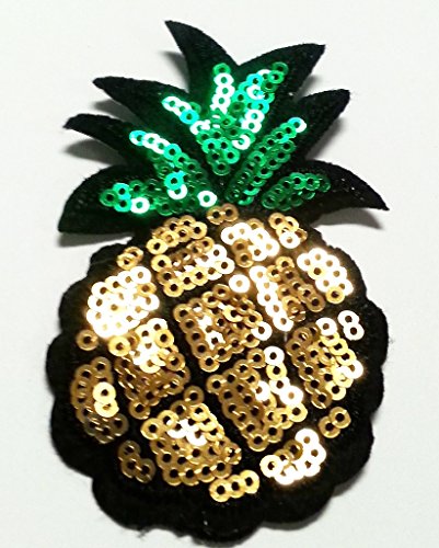 Iron on Bügel Ananas Glitzer Pailletten Aufnäher Patches Flicken Aufbügler Applikation groß Pailletten Kleidung Ananas mit Pailletten Riesen Gltzer Ananas 28 cm Gross Iron on Bügel Ananas Glitzer Pailletten Aufnäher Patches Flicken Aufbügler Applikation groß Pailletten Kleidung Ananas mit Pailletten Riesen Gltzer Ananas 28 cm Gross von B2SEE