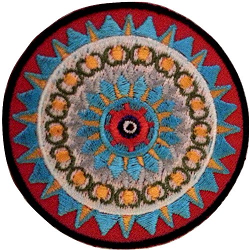Mantra Aufnäher Iron on Patches für Jacken Jeans Kleidung Aufbügler Applikation Stickerei Mantra Ying Yang 6,5 cm Mantra Aufnäher Iron on Patches für Jacken Jeans Kleidung Aufbügler Applikation Stickerei Mantra Ying Yang 6,5 cm von B2SEE