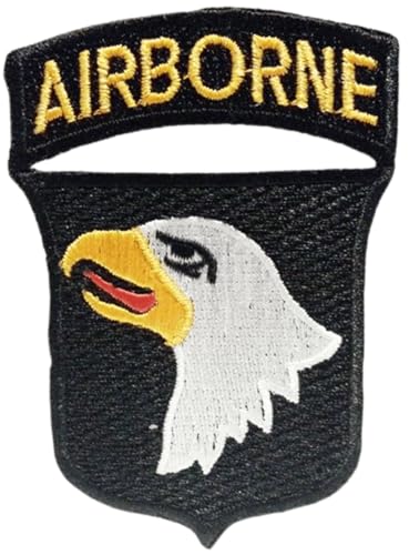 Militär Aufnäher für Jacken Jeans Kleidung Bügelbilder Flicken Stoff Patch Kleider Patches Aufnäher zum Aufbügeln " AIR BORN 8,5x 6 cm " Militär Aufnäher für Jacken Jeans Kleidung Bügelbilder Flicken Stoff Patch Kleider Patches Aufnäher zum Aufbügeln " AIR BORN 8,5x 6 cm " von B2SEE