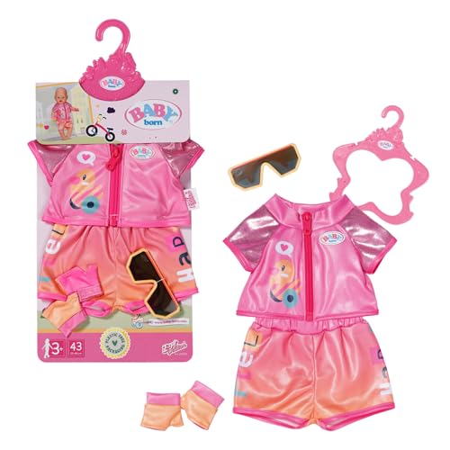 BABY born Fahrrad-Kleidung mit Brille und Handschuhen für 43 cm Puppen, 835876 Zapf Creation BABY born Fahrrad-Kleidung mit Brille und Handschuhen für 43 cm Puppen, 835876 Zapf Creation von BABY Born