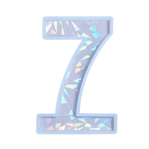 0-9 Nummer Geburtstag Kerze Silikon Schimmel 3d Fondant Kuchenschokolade Dekoration Werkzeug Handgefertigte Bonbonform Partyzubehör von BABYVIVA