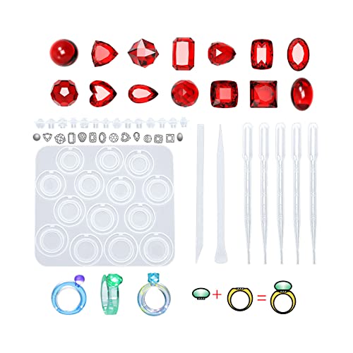 1 Set Epoxy Silikonform Set Geschnittenes Gesicht Eingelegt Für Schmetterling Pailletten Weiche Keramik Edelstein Ringmaterialverpackung 1 Set Epoxy Silikonform Set Geschnittenes Gesicht Eingelegt Für Schmetterling Pailletten Weiche Keramik Edelstein Ringmaterialverpackung von BABYVIVA