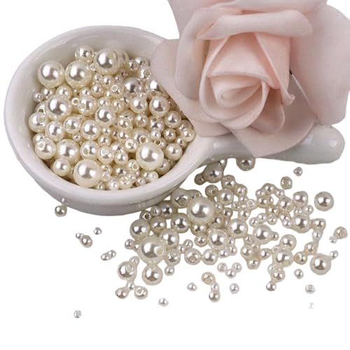 150pcs Runde Künstliche Perlen 3mm-8mm Nachahmungsperlen Perlen Für Handwerk Schmuck Machen Armbänder Halsketten Kopfbedeckungen 150pcs Runde Künstliche Perlen 3mm-8mm Nachahmungsperlen Perlen Für Handwerk Schmuck Machen Armbänder Halsketten Kopfbedeckungen von BABYVIVA