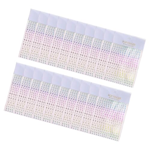 20pcs Epoxidharz Alphabets Aufkleber Für Maniküre Farbenfroh 20pcs Epoxidharz Alphabets Aufkleber Für Maniküre Farbenfroh von BABYVIVA