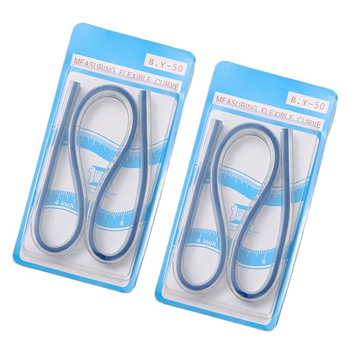 2pcs Flexibles Messband Soft PVC Messung Herrscher Mode Designing Lineal Für Kleidungsmuster Zur Schneiderung 2pcs Flexibles Messband Soft PVC Messung Herrscher Mode Designing Lineal Für Kleidungsmuster Zur Schneiderung von BABYVIVA