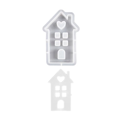 3D House Siliconformen Für Harz Herzhausform Kerzenform Duft Kerzenherstellung Kuchendekorationen Backwerkzeuge 3D House Siliconformen Für Harz Herzhausform Kerzenform Duft Kerzenherstellung Kuchendekorationen Backwerkzeuge von BABYVIVA