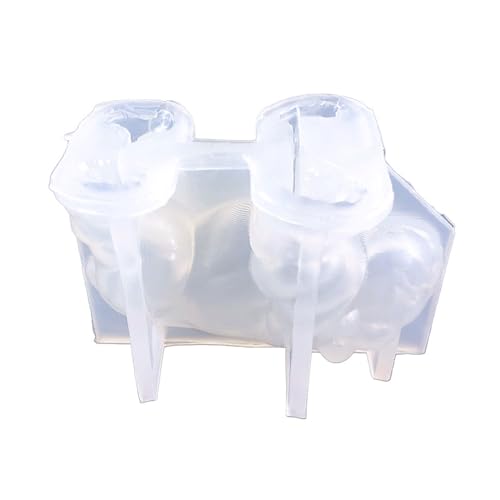 3D Hund Silikonform Handgemachte Homarts Dekoration Ornament Epoxidharz Schimmel Tierherstellung Gipsform von BABYVIVA