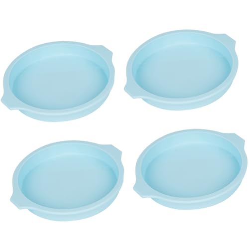 4pcs Tragbare Silikonkuchenformen Silikonscheibenformen Perfekt Für Regenbogen Kuchen Untersetzer Und Handgefertigte Seife von BABYVIVA