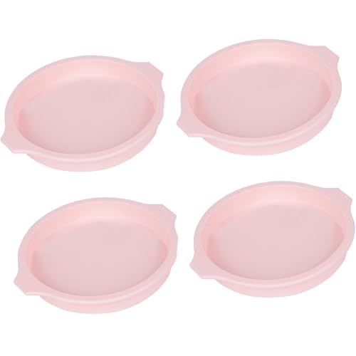 4pcs Tragbare Silikonkuchenformen Silikonscheibenformen Perfekt Für Regenbogen Kuchen Untersetzer Und Handgefertigte Seife von BABYVIVA