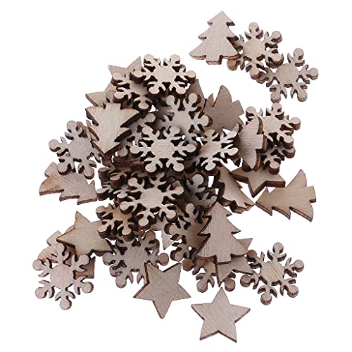 50 Stück/Set Weihnachtsholzscheiben Rustikale Natürliche Holzausschnitte Für Weihnachtsbaumschmuck Handwerk Machen Vorräte 50 Stück/Set Weihnachtsholzscheiben Rustikale Natürliche Holzausschnitte Für Weihnachtsbaumschmuck Handwerk Machen Vorräte von BABYVIVA