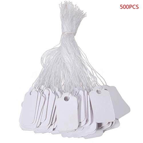 500x Schmuckpreisschilder Mit String Markierungs Tags Display Kleidungsschilds Display Etikettenpapierpreisbezeichnungen Anzeigen Tags 500x Schmuckpreisschilder Mit String Markierungs Tags Display Kleidungsschilds Display Etikettenpapierpreisbezeichnungen Anzeigen Tags von BABYVIVA
