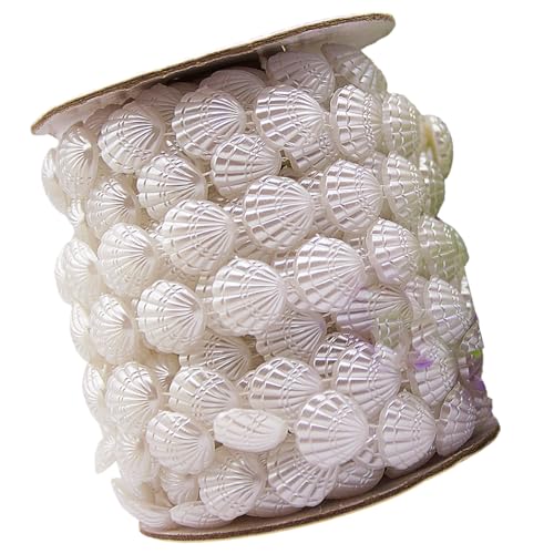 9 M Verknüpfte ABS Künstliche Muscheln Perlen Für Halsketten Armbänder Ohrringe Schmuck Machen Hochzeitskleid Dekoration 9 M Verknüpfte ABS Künstliche Muscheln Perlen Für Halsketten Armbänder Ohrringe Schmuck Machen Hochzeitskleid Dekoration von BABYVIVA