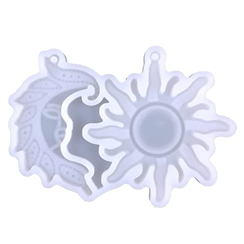 Asymmetrisch Für Die Sonnenmondkombination Ohrring Form Epoxidharz Ornament Form Harzguss Pendellform Für Geeignet von BABYVIVA