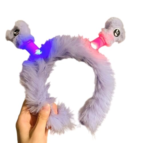 BABYVIVA 3D Tentakel Plüschhaarhoop Leuchte Stirnband Weihnachtsfeier Kopfschmuck Mädchen Gesicht Waschen Stirnband Kinder Lustige Kopfbedeckungen BABYVIVA 3D Tentakel Plüschhaarhoop Leuchte Stirnband Weihnachtsfeier Kopfschmuck Mädchen Gesicht Waschen Stirnband Kinder Lustige Kopfbedeckungen von BABYVIVA