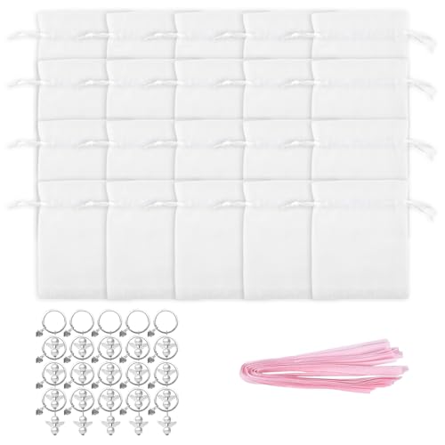 BABYVIVA 60 Stück Mehrzweck Angelic Keychain Charm Anhänger Mit Organzierten Taschen Ideal Für Partys Vorräte Und Veranstaltungen BABYVIVA 60 Stück Mehrzweck Angelic Keychain Charm Anhänger Mit Organzierten Taschen Ideal Für Partys Vorräte Und Veranstaltungen von BABYVIVA
