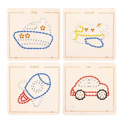 BABYVIVA Bildungsholzschnürung Spielzeug Kleinkind Fine Motor Skilling Board Bildungsssenorische Spielzeugnähte Für Kinder Von 3 Bis 6 Jahren BABYVIVA Bildungsholzschnürung Spielzeug Kleinkind Fine Motor Skilling Board Bildungsssenorische Spielzeugnähte Für Kinder Von 3 Bis 6 Jahren von BABYVIVA
