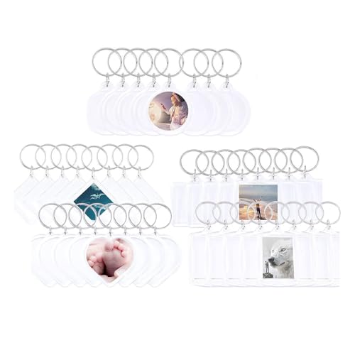 BABYVIVA Bulk Packung Von 40 Acrylschlüsselkäse Personalisierte Schlüsselrahmen Anhänger Schlüsselanhängertasche Schmuck Paare Paartchen Keyrings BABYVIVA Bulk Packung Von 40 Acrylschlüsselkäse Personalisierte Schlüsselrahmen Anhänger Schlüsselanhängertasche Schmuck Paare Paartchen Keyrings von BABYVIVA