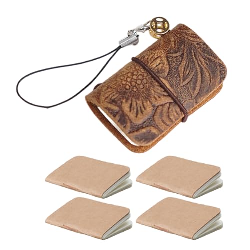 BABYVIVA Funktionales Lederjournal Robustes Leder Pocket Komposition Notizbuch Mit Schlüsselkette Für Alltägliche Überlegungen BABYVIVA Funktionales Lederjournal Robustes Leder Pocket Komposition Notizbuch Mit Schlüsselkette Für Alltägliche Überlegungen von BABYVIVA