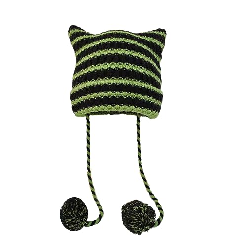 BABYVIVA Mädchen Cartoon Gestreift Strick Mütze Party Foto Requisiten Heißes Mädchen Süßes Schlampig Strickhut BABYVIVA Mädchen Cartoon Gestreift Strick Mütze Party Foto Requisiten Heißes Mädchen Süßes Schlampig Strickhut von BABYVIVA