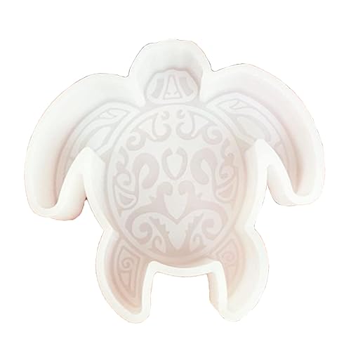 BABYVIVA Silikonform, 3D-Schildkröten-Silikon-Kerzenformen, Tierform, Epoxidharz, Fondant, Schokolade, Gips, Kuchen, Backen, Dekorationswerkzeuge von BABYVIVA