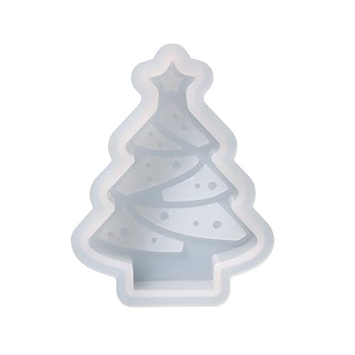BABYVIVA Silikonform für Weihnachtsbaum, Kristall, Epoxidharz, Duftkerzen, Aromatherapie, Ornament, Dekoration von BABYVIVA