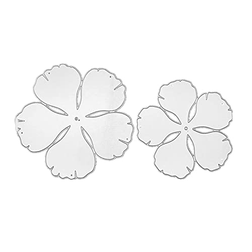 BABYVIVA Stanzschablonen Blumen-Präge-Stanzformen für Geburtstagskartenherstellung, DIY, Scrapbooking, Album, Papierhandwerk von BABYVIVA