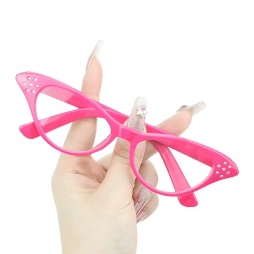 BABYVIVA Vintage Brillen Für Erwachsene Und Kinder Mit Strasssteinen Unisex Styles Klare Linsengläser Für Cosplay Kostümpartys BABYVIVA Vintage Brillen Für Erwachsene Und Kinder Mit Strasssteinen Unisex Styles Klare Linsengläser Für Cosplay Kostümpartys von BABYVIVA