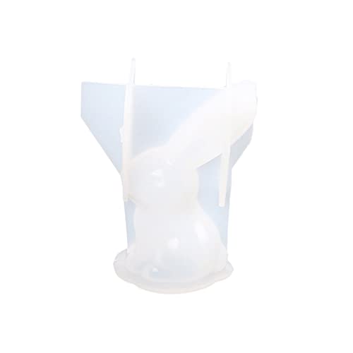 Bunnies Statue Silikonkerzenformen Für Kerzenseife Home Dekoration Tierform Silikonkerzenformen Für Epoxidharz von BABYVIVA