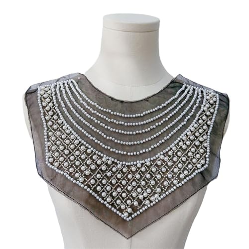 Delicate Polyester Collar Applique Mesh Sticker Perlenkragen Patches Für Formelle Ereigniskostümzubehör Delicate Polyester Collar Applique Mesh Sticker Perlenkragen Patches Für Formelle Ereigniskostümzubehör von BABYVIVA