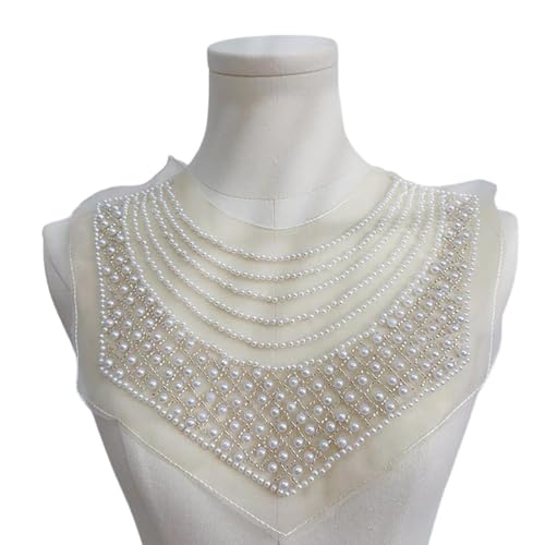 Delicate Polyester Collar Applique Mesh Sticker Perlenkragen Patches Für Formelle Ereigniskostümzubehör Delicate Polyester Collar Applique Mesh Sticker Perlenkragen Patches Für Formelle Ereigniskostümzubehör von BABYVIVA