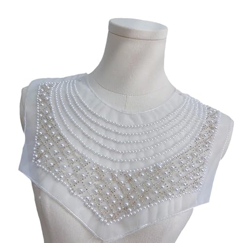 Delicate Polyester Collar Applique Mesh Sticker Perlenkragen Patches Für Formelle Ereigniskostümzubehör Delicate Polyester Collar Applique Mesh Sticker Perlenkragen Patches Für Formelle Ereigniskostümzubehör von BABYVIVA