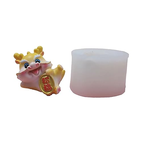 Einzigartiges Design Chinesischer Drachenform Kerzenform Silikonschokoladenform Tonform Handherstellung Accessoires von BABYVIVA