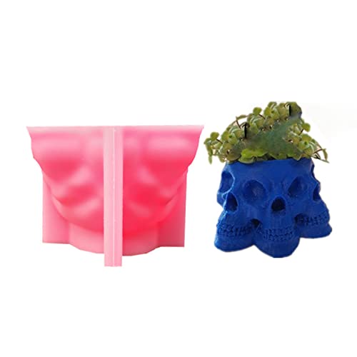 Epoxidharz Blumentöpfe Form Kreativer Handgefertigter Saftiger Pflanzer Silikonform Home Desktop Dekoration Machen Schimmel von BABYVIVA