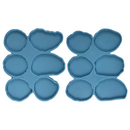 Epoxidharzform Handgefertigt 6 Unregelmäßige Runde Guss Silikonform Epoxidharzform Handgefertigt 6 Unregelmäßige Runde Guss Silikonform von BABYVIVA