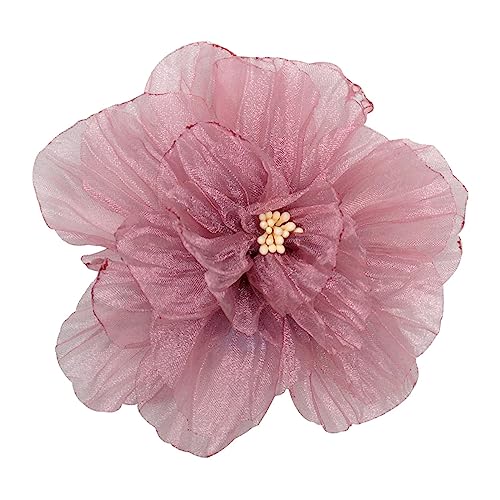 Farbblume Stirnband Organza Ribbon Dekorative Hochzeitsblume Frauen Handgefertigtes Organza Blümmel Kleidungszubehör Farbblume Stirnband Organza Ribbon Dekorative Hochzeitsblume Frauen Handgefertigtes Organza Blümmel Kleidungszubehör von BABYVIVA