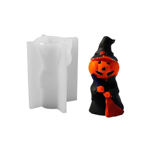 Flexible Silikonform Halloween Kürbisform Kerzenform Duft Aromatherapys Herstellung Form Handgefertigter Ornamentform von BABYVIVA