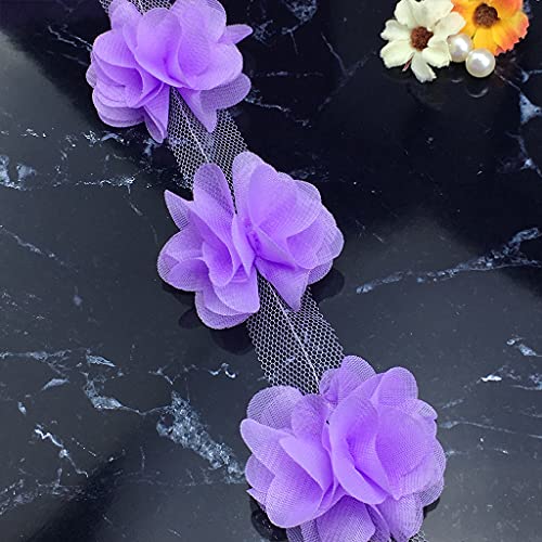 Gemischte Farbe 3D Cluster Blumen Braut Hochzeitskleid Entschlüsselung Kleidung Accessoires Bunte Werkzeuge von BABYVIVA
