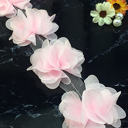 Gemischte Farbe 3D Cluster Blumen Braut Hochzeitskleid Entschlüsselung Kleidung Accessoires Bunte Werkzeuge von BABYVIVA