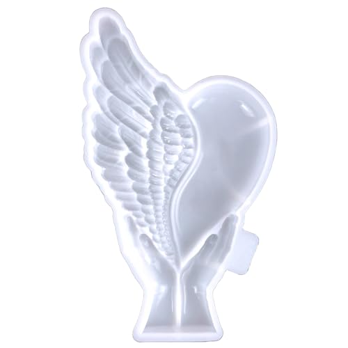 Halten Von Flügelherz Silikonform Epoxidharz Form Dekoration Schimmelpilz Ornament Werkzeug Zum Herstellen Von Handwerk von BABYVIVA