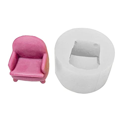 Handgefertigte Produkte Kleines Sofa Für Sitzsimpolienform Duft Gips Ornamente Tropfen Kleberharzform Für Die Dekoration von BABYVIVA