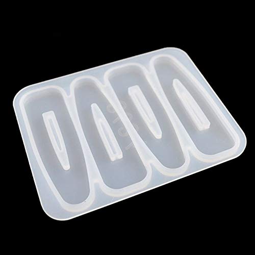 Hochglänzende Silikonharzformblätter Blätter Verschiedene Formen Haarnadelform Pendelly Schmuck Epoxidharz Crafting Form von BABYVIVA