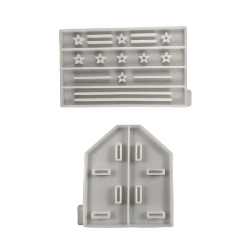 Kreative Silikonform Epoxidharzformen Set Handwerksformen Display Racks Formen Silikontextur Für Anzeigehalter von BABYVIVA