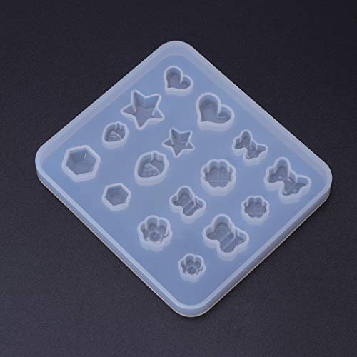Kreativer Herz Star Anhänger Silikonform Für Kuchen Epoxidharz Handwerksschmuck Herstellen Schokolade Kreativer Herz Star Anhänger Silikonform Für Kuchen Epoxidharz Handwerksschmuck Herstellen Schokolade von BABYVIVA